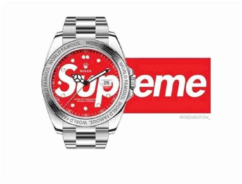 supreme x rolex 2022|supreme x fw22.